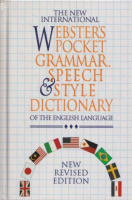 The New International Webster's Pocket Grammar, Speech & Style Dictionary