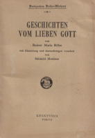 Rilke, Rainer Maria : Geschichten vom Lieben Gott