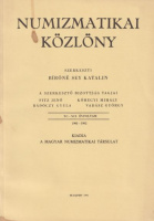 Bíróné Sey Katalin (szerk.) : Numizmatikai Közlöny XC-XCI. évf. 1991-1992.