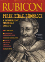 Rubicon 2019/9-10 - Perek, bírák, bíróságok. A magyarországi bíráskodás 1000 éve