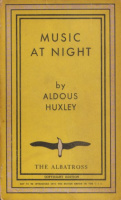 Huxley, Aldous : Music at night - and other essays