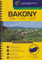 Bakony turistakalauz térképpel - Településismertetők, túraleírások