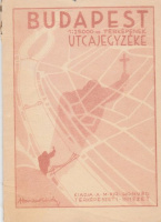 Budapest és elővárosainak utcajegyzéke - A térkép melléklete