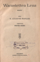 Courths-Mahler, H.[Hedvig] : Warnstetten Lena