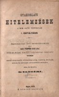 Keletéri [Fonyó Pál] : Gyakorlati hitelemzések a rom. kath. népiskolák I. osztályában.