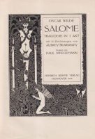 Wilde, Oscar : Salome - Tragödie in 1 Akt mit 16 Zeichnungen von Aubrey Beardsley.