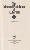 Borkin, Joseph : The Crime and Punishment of I.G. Farben