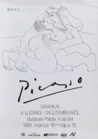 Picasso grafikák a Ludwig-gyűjteményből - [Budapest], Budavári Palota, 1988.