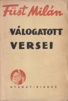 Füst Milán : -- válogatott versei (Első kiadás)