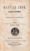 Danielik József : Magyar irók - Életrajz-gyüjtemény, II. köt.