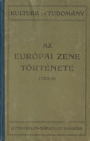 Molnár Antal : Az európai zene története 1750-ig