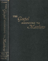 Greene, Oliver B. : The Gospel According to Matthew. Vol. 1.