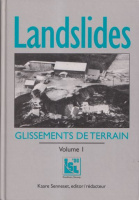 Senneset, Kaare (ed.) : Landslides - Glissements de Terrain. Vol. 1.