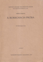 Mérei Ferenc : A Rorschach-próba - Egységes jegyzet