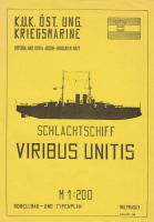 Viribus Unitis - Schlachtschiff K.U.K. Kriegsmarine - Modellbau und Typenplan M 1:200