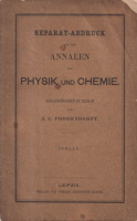 Poggendorff, J. C. (Hrsg.) : Separat-Abdruck aus den Annalen der Physik und Chemie