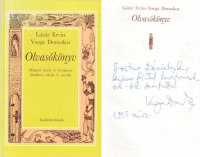 Varga Domokos - Lázár Ervin : Olvasókönyv - Magyar nyelv és irodalom általános isk. 3. osztály (Varga Domokos által dedikált) 