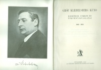 Klebelsberg Kuno : Gróf Klebelsberg Kuno beszédei,cikkei és törvényjavaslatai 1916-1926