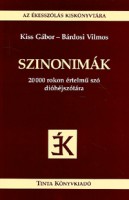 Kiss Gábor - Bárdosi Vilmos : Szinonímák - 20000 rokon értelmű szó dióhéjszótára