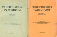 Hermenegild, Hermann (szerk.) : Promtuarium patristicum Moralis, Aestetica, Dogmatica I-II., Promtuarium biblicum. 4 kötet