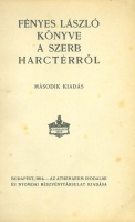 Fényes László : -- könyve A szerb harctérről