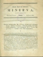 Felső Magyar-országi Minerva - 1825/II. félév