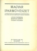 Magyar Iparművészet; XV. évf. 1912.