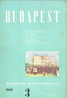 Budapest - A Székesfőváros történeti, művészeti és társadalmi képes folyóirata, II. évf. 1946/3.