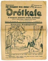 Drótkefe. A magyar közélet tréfás hetilapja. - 1941.  karácsonyi szám.