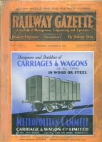 Railway Gazette - A Journal Of  Management, Engineering, Operation -  Second Special Overseas Railways Number