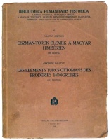 Palotay Gertrud :  Oszmán-török elemek a magyar himzésben (184 képpel) – Les elements Turcs-Ottomans des broderies hongroises.