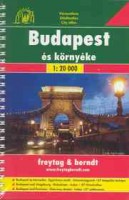 Budapest és környéke városatlasz