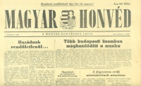 Magyar Honvéd. 1956. november 12., hétfő