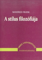 Frank, Manfred : A stílus filozófiája