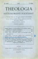 Theologia - Hittudományi folyóirat, 1939/4. sz.
