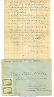 Kunffy Lajos (1869-1962) : festőművész tintával írt levele Edvi Illés Aladárnak