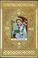 116. [Gonzaga Szent Alajos] „St. Aloysius.”