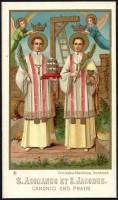 141. [Szent Adrianus és Szent Jacobus] „S. Adrianus et S. Jacobus, Canonici Ord. Praem.” 