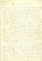 Nagyfödémes és Gáncsháza (ma Somorja) Helység Birtokosainak! - Az újonckiállítás ügyében, 1848 októberében írott levél.