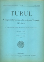 Áldásy Antal - Holub József (szerk.) : Turul - A Magyar Heraldikai és Genealogiai Társaság Közlönye. 32. köt/3-4. füz.