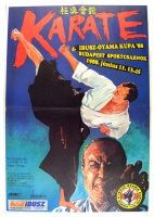 Paraszkay György (graf.) : Karate - 4. Ibusz Oyama Kupa '88