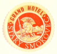  Ótátrafüred / Starý Smokovec Grand Hotel poháralátét 
