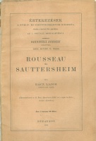 Rácz Lajos : Rousseau és Sauttersheim