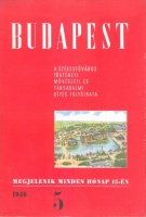 Budapest - A Székesfőváros történeti, művészeti és társadalmi képes folyóirata, II. évf. 1946/5.