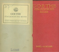 Goethe : Goethes Italienische Reise (Dünndruckauflage)