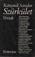Kányádi Sándor : Szürkület - Versek. 1970-1977.