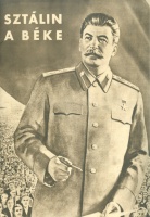 Sztálin a béke (Propaganda kiadvány)