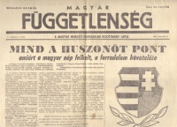 Magyar Függetlenség 1. évf. 5. sz. - Reggeli kiadás