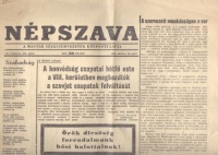 Népszava, 1956 október 30. - 84. évf. 256. sz.