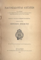 Szendrey Zsigmond (szerk.) : Nagyszalontai gyüjtés